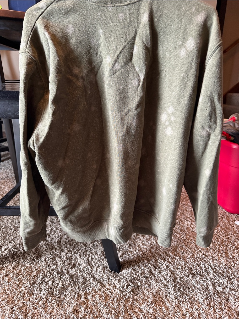 wild fable Olive Crewneck Sweatshirt - Picture 4 of 4